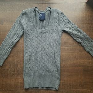 Grey AE sweater